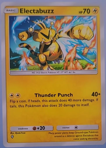 Electabuzz A1 Genetic Apex from Pokémon TCG Pocket (preview)