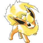 Flareon by Ken Sugimori