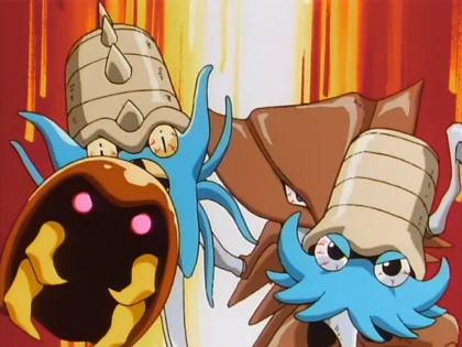 Fossil Pokémons in the anime