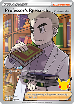 Professor's Research TCG (Professor Oak)