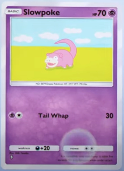 Slowpoke A1 Genetic Apex from Pokémon TCG Pocket (preview)