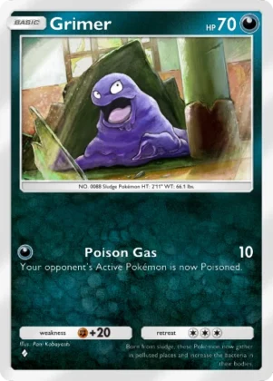 Grimer A1-174 Genetic Apex from Pokemon TCG Pocket