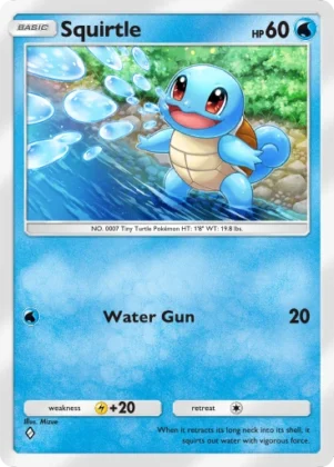 Squirtle A1-53 Genetic Apex from Pokemon TCG Pocket