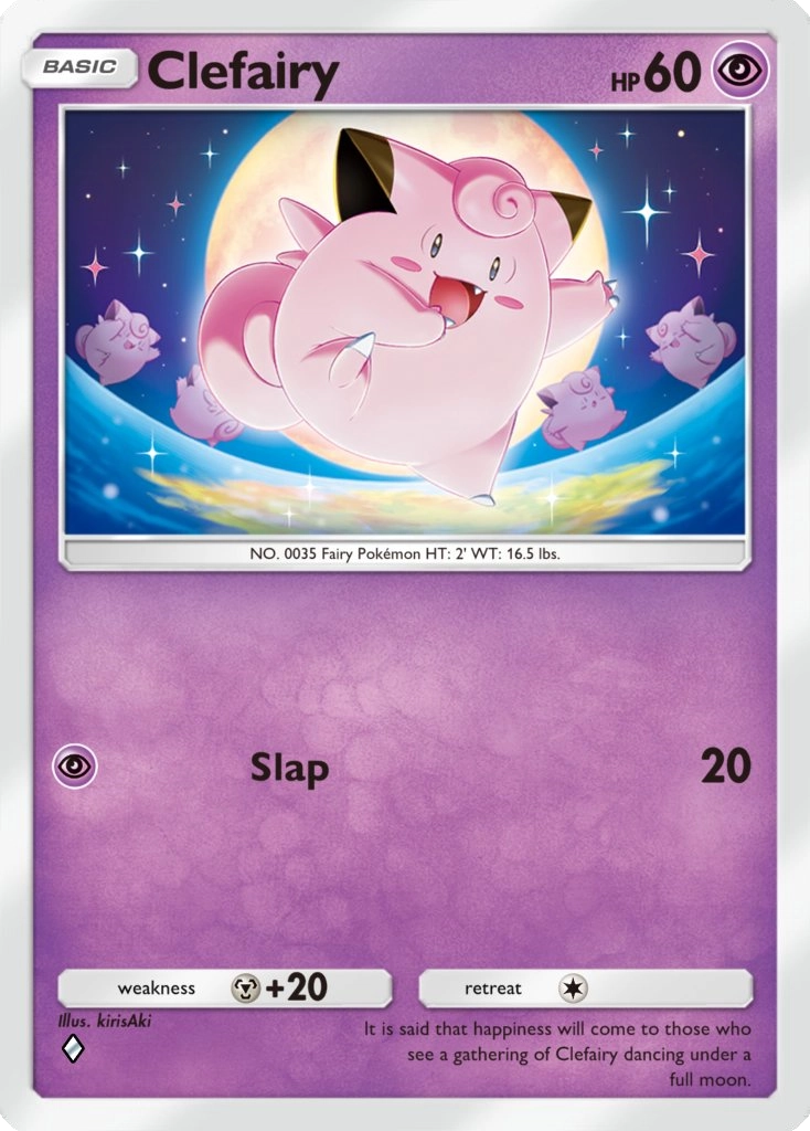 Clefairy A1 Genetic Apex from Pokemon TCG Pocket