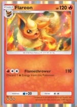 Flareon A1 Genetic Apex from Pokemon TCG Pocket (preview)