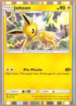 Jolteon A1 Genetic Apex from Pokemon TCG Pocket (preview)