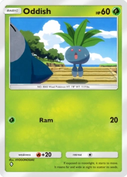 Oddish A1 Genetic Apex from Pokemon TCG Pocket preview