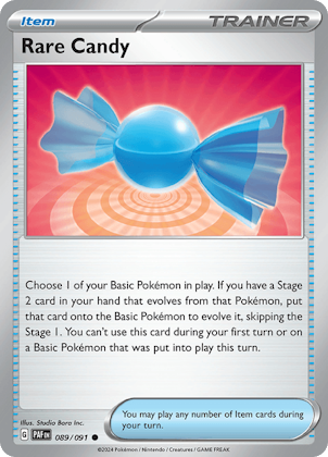 Rare Candy in the TCG