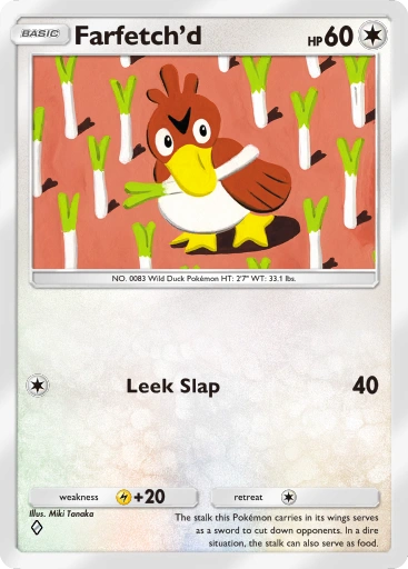 Farfetch'd A1-198 Genetic Apex from Pokemon TCG Pocket