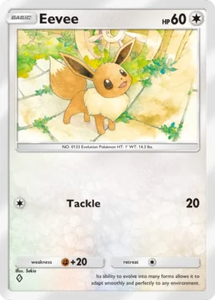 Eevee A1-208 Genetic Apex from Pokemon TCG Pocket