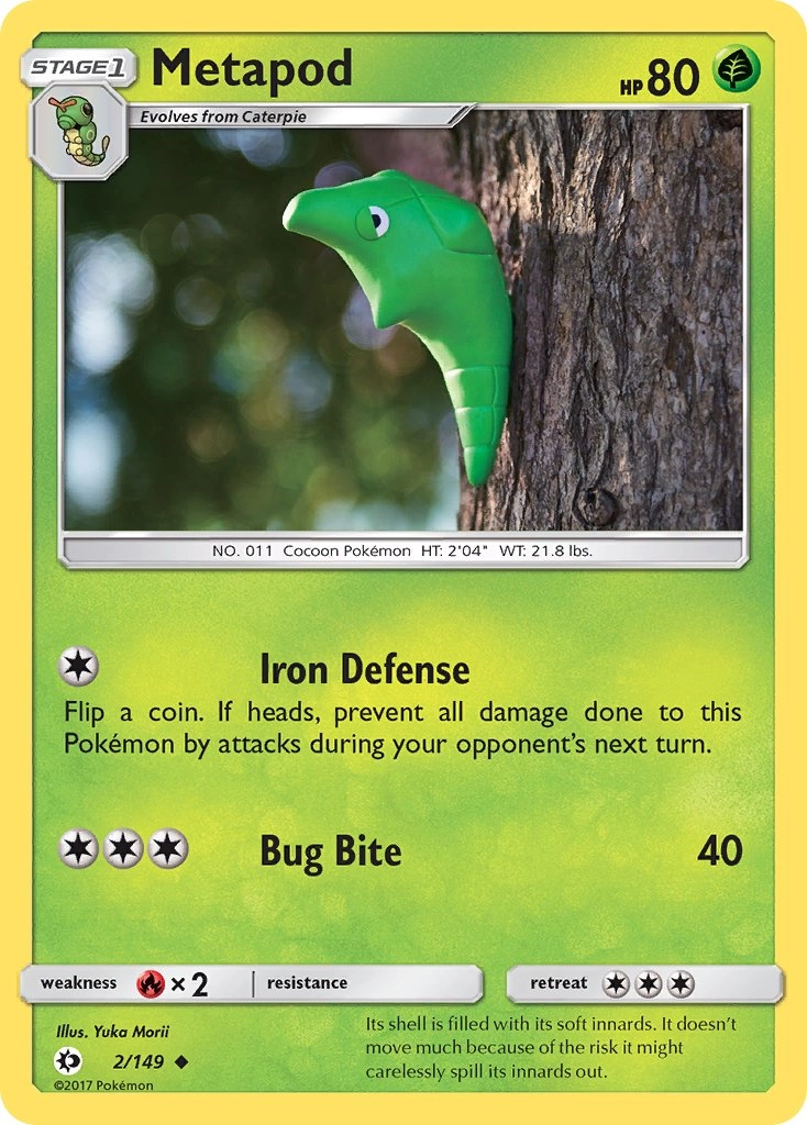 Metapod Sun&Moon (TCG, 2016)