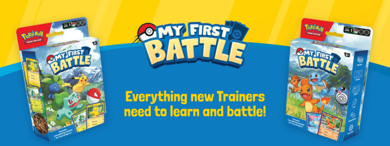 Pokemon TCG My first battle banner