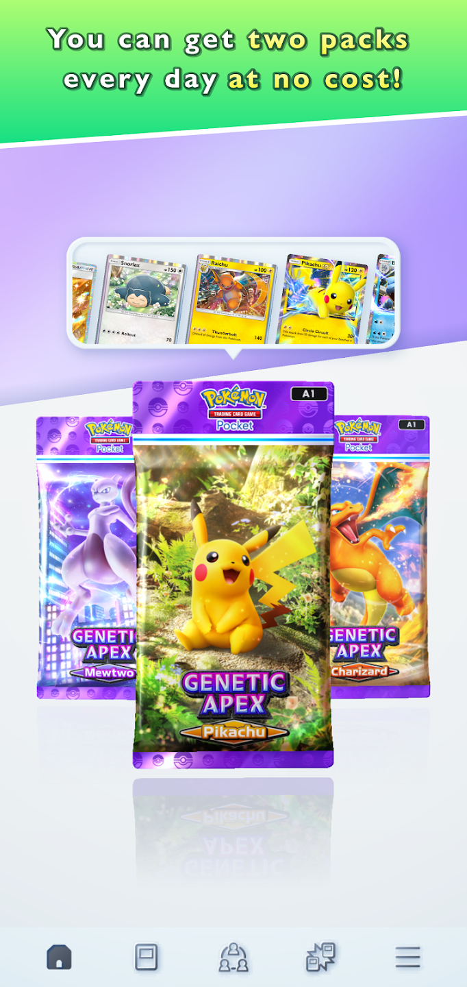 TCG Pocket app promotional image