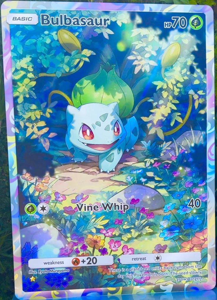 Bulbasaur full art A1 Genetic Apex from Pokémon TCG Pocket (preview)