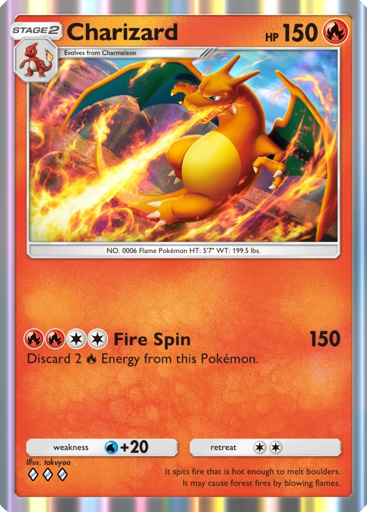 Charizard A1 Genetic Apex from Pokémon TCG Pocket