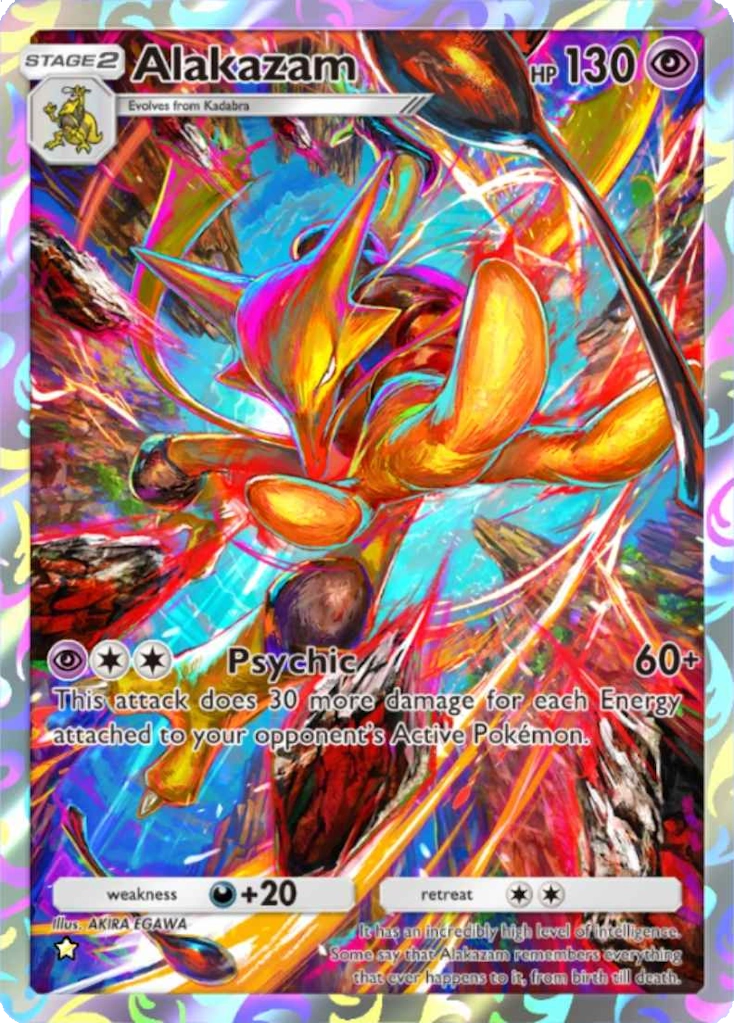 Alakazam A1 Genetic Apex from Pokémon TCG Pocket (preview)