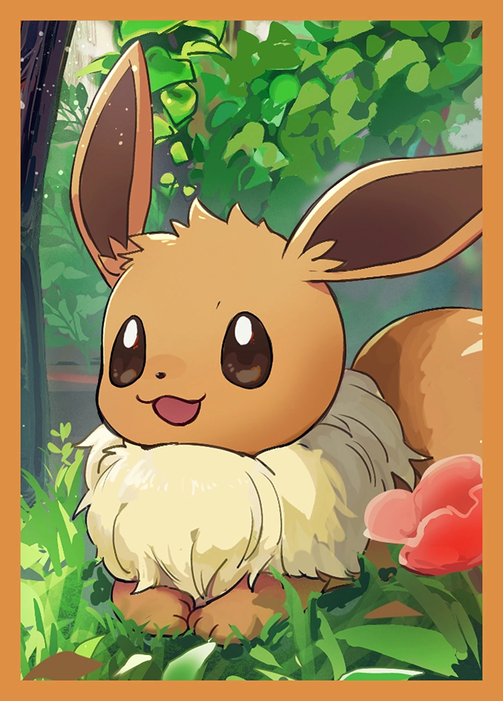 Eevee card sleeves