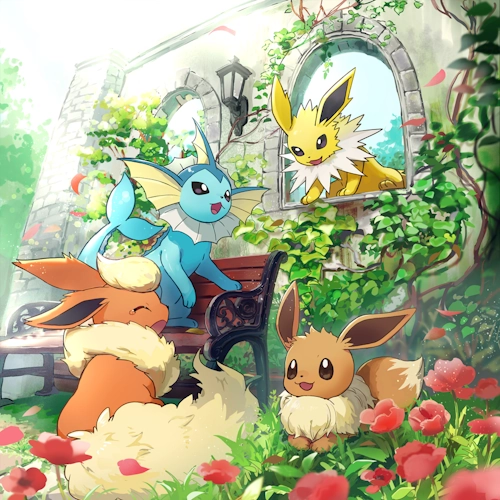 Eevee binder cover