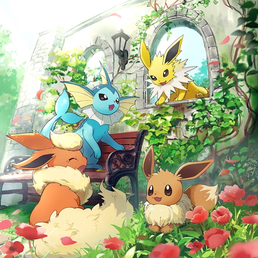 Eevee playmat & Binder cover