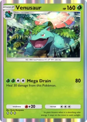 Venusaur A1-3 Genetic Apex from Pokemon TCG Pocket