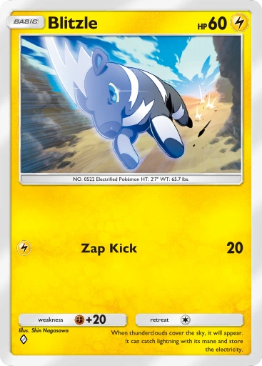 Blitzle A1-105 Genetic Apex from Pokemon TCG Pocket