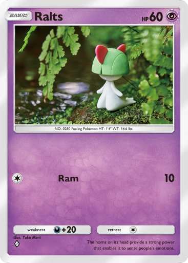 Ralts A1-130 Genetic Apex from Pokemon TCG Pocket