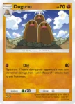 Dugtrio A1-140 Genetic Apex from Pokemon TCG Pocket