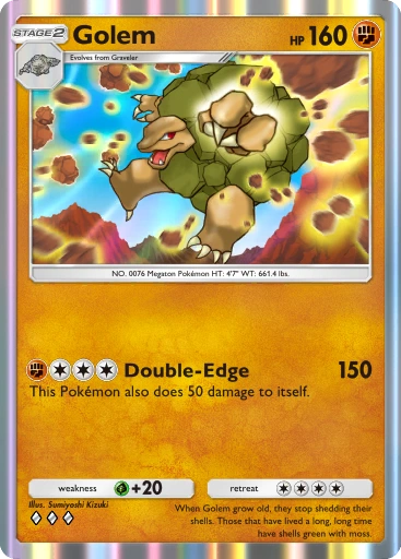 Golem A1-149 Genetic Apex from Pokemon TCG Pocket