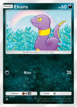 Ekans A1-164 Genetic Apex from Pokemon TCG Pocket