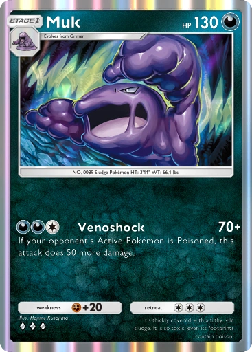 Muk A1-175 Genetic Apex from Pokemon TCG Pocket