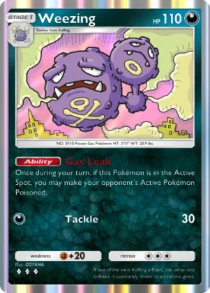 Weezing A1-177 Genetic Apex from Pokemon TCG Pocket