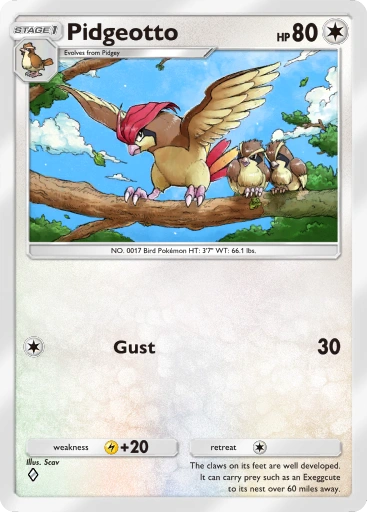 Pidgeotto A1-187 Genetic Apex from Pokemon TCG Pocket