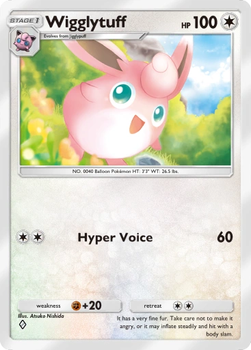 Wigglytuff A1-194 Genetic Apex from Pokémon TCG Pocket (preview)