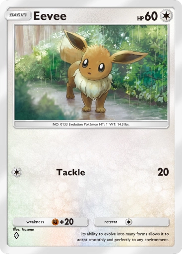 Eevee A1-207 Genetic Apex from Pokemon TCG Pocket