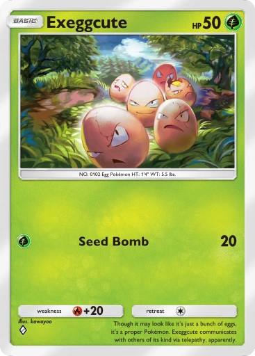 Exeggcute A1-21 Genetic Apex from Pokemon TCG Pocket