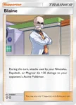 Blaine A1-221 Genetic Apex from Pokemon TCG Pocket