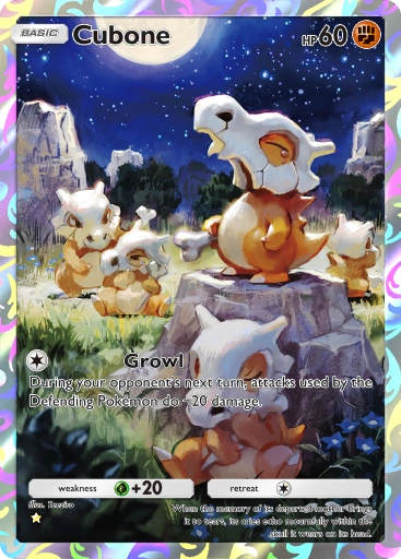 Cubone A1-139 Genetic Apex from Pokemon TCG Pocket