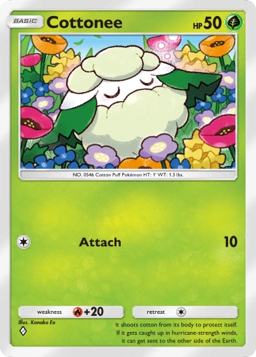 Cottonee A1-27 Genetic Apex from Pokemon TCG Pocket