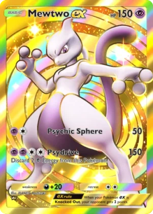 Mewtwo ex A1-286 Genetic Apex from Pokemon TCG Pocket