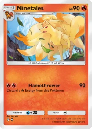 Ninetales A1-38 Genetic Apex from Pokemon TCG Pocket