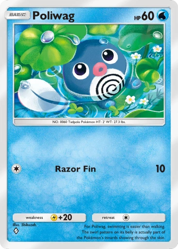 Poliwag A1-59 Genetic Apex from Pokemon TCG Pocket