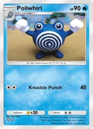 Poliwhirl A1-60 Genetic Apex from Pokemon TCG Pocket