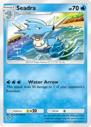 Seadra A1-71 Genetic Apex from Pokemon TCG Pocket