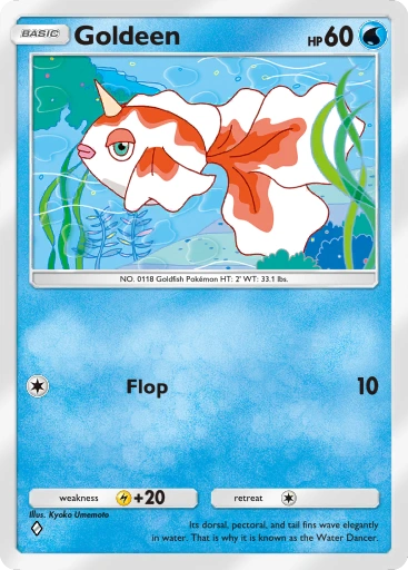 Goldeen A1-72 Genetic Apex from Pokemon TCG Pocket