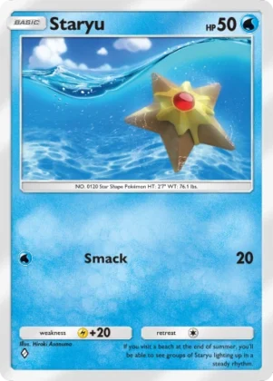 Staryu A1-74 Genetic Apex from Pokemon TCG Pocket