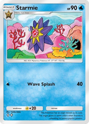 Starmie A1-75 Genetic Apex from Pokemon TCG Pocket