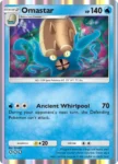 Omastar A1-82 Genetic Apex from Pokemon TCG Pocket