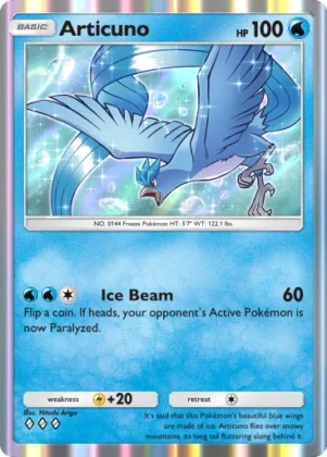 Articuno A1-83 Genetic Apex from Pokemon TCG Pocket