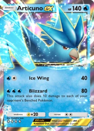 Articuno ex A1-84 Genetic Apex from Pokemon TCG Pocket