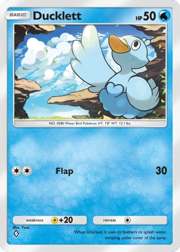 Ducklett A1-85 Genetic Apex from Pokemon TCG Pocket